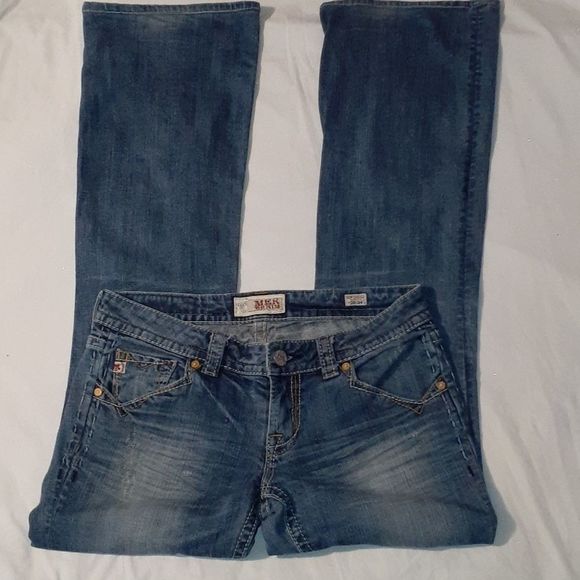 MEK Denim New‎ Oacaxa Boot Cut Jeans 28 x 34 - Picture 1 of 9